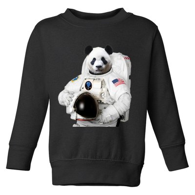 Space Panda USA Astronaut Toddler Sweatshirt