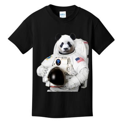 Space Panda USA Astronaut Kids T-Shirt
