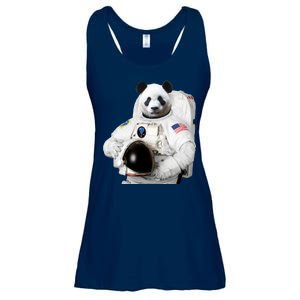 Space Panda USA Astronaut Ladies Essential Flowy Tank