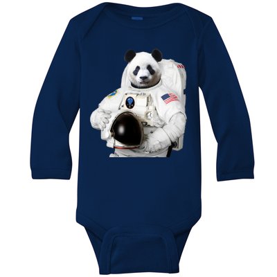 Space Panda USA Astronaut Baby Long Sleeve Bodysuit