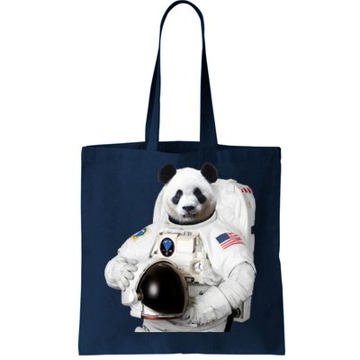 Space Panda USA Astronaut Tote Bag