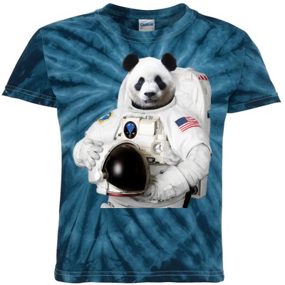 Space Panda USA Astronaut Kids Tie-Dye T-Shirt