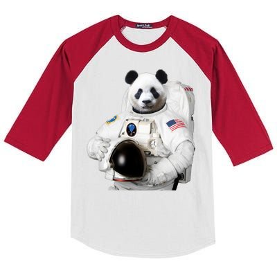 Space Panda USA Astronaut Kids Colorblock Raglan Jersey