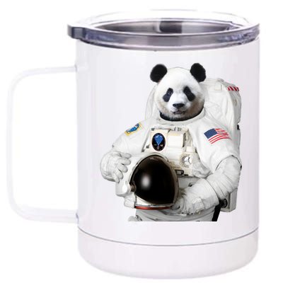 Space Panda USA Astronaut 12 oz Stainless Steel Tumbler Cup