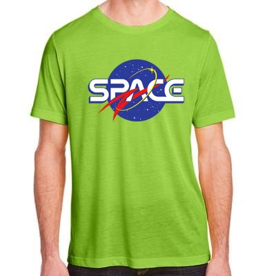 Space Retro logo Adult ChromaSoft Performance T-Shirt