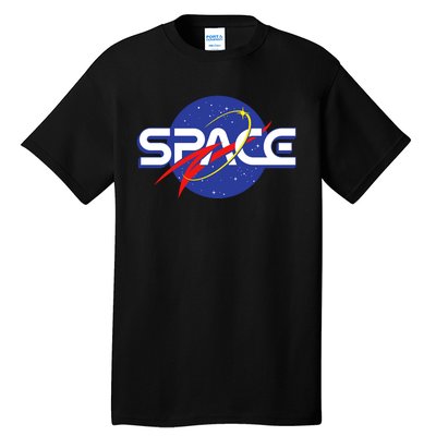 Space Retro logo Tall T-Shirt