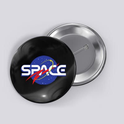 Space Retro logo Button