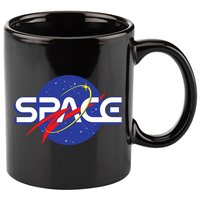 Space Retro logo 11oz C Handle Ceramic Mug