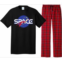 Space Retro logo Pajama Set