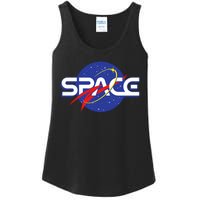 Space Retro logo Ladies Essential Tank