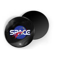 Space Retro logo Magnet