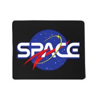 Space Retro logo Mousepad