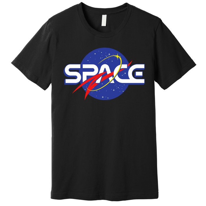 Space Retro logo Premium T-Shirt