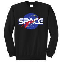 Space Retro logo Tall Sweatshirt