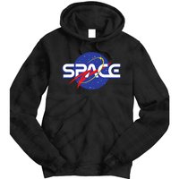 Space Retro logo Tie Dye Hoodie