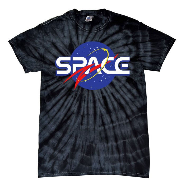 Space Retro logo Tie-Dye T-Shirt