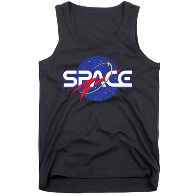 Space Retro logo Tank Top