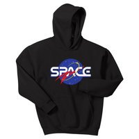 Space Retro logo Kids Hoodie