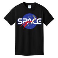 Space Retro logo Kids T-Shirt