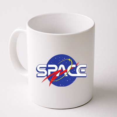 Space Retro logo Coffee Mug