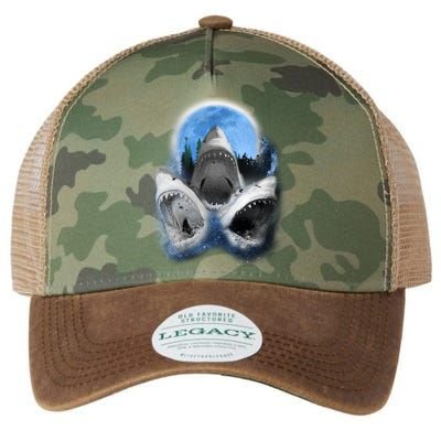 Space Sharks Universe Trio Legacy Tie Dye Trucker Hat