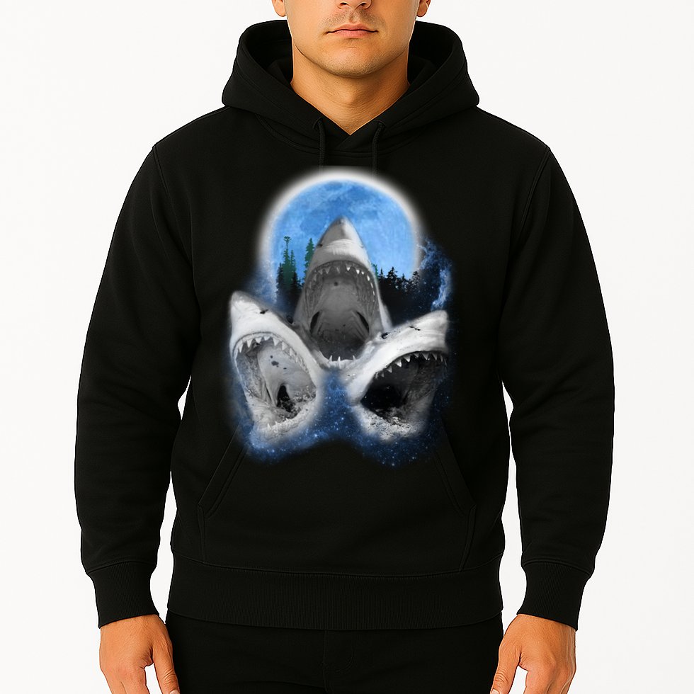 Space Sharks Universe Trio Hoodie