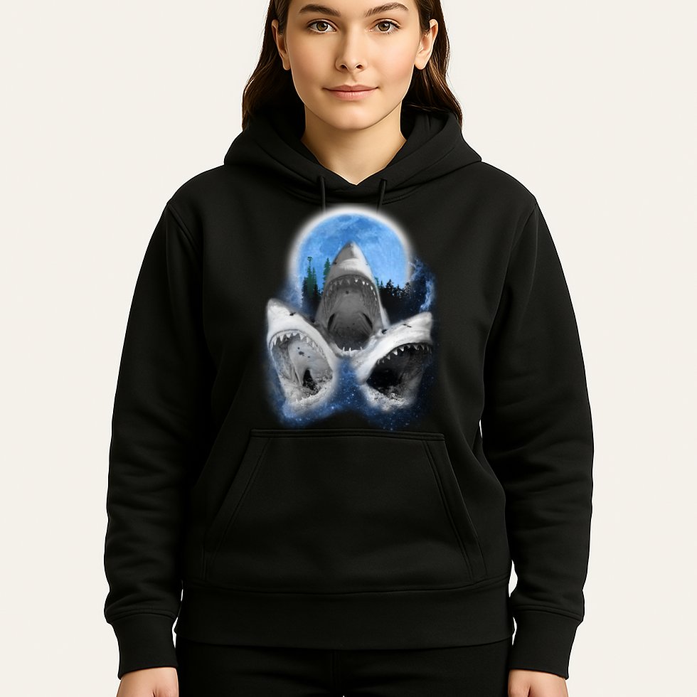 Space Sharks Universe Trio Hoodie