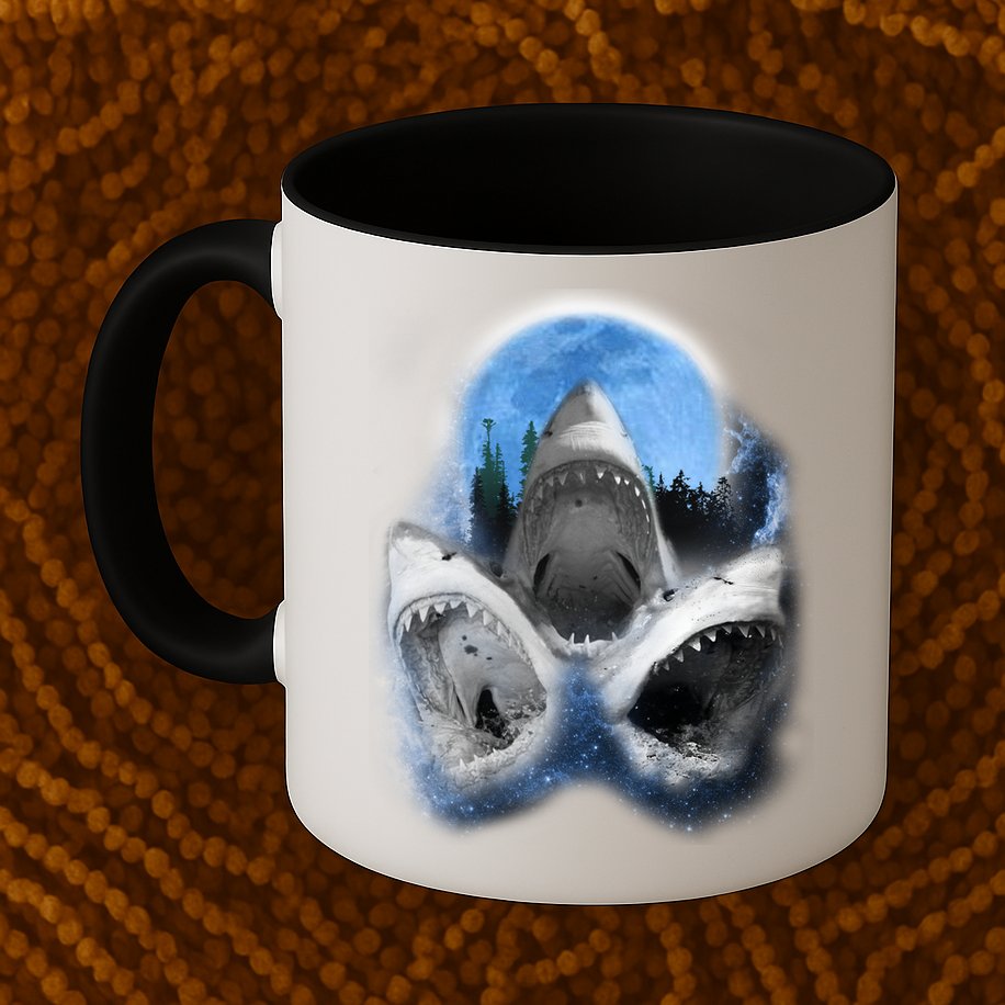 Space Sharks Universe Trio Mug