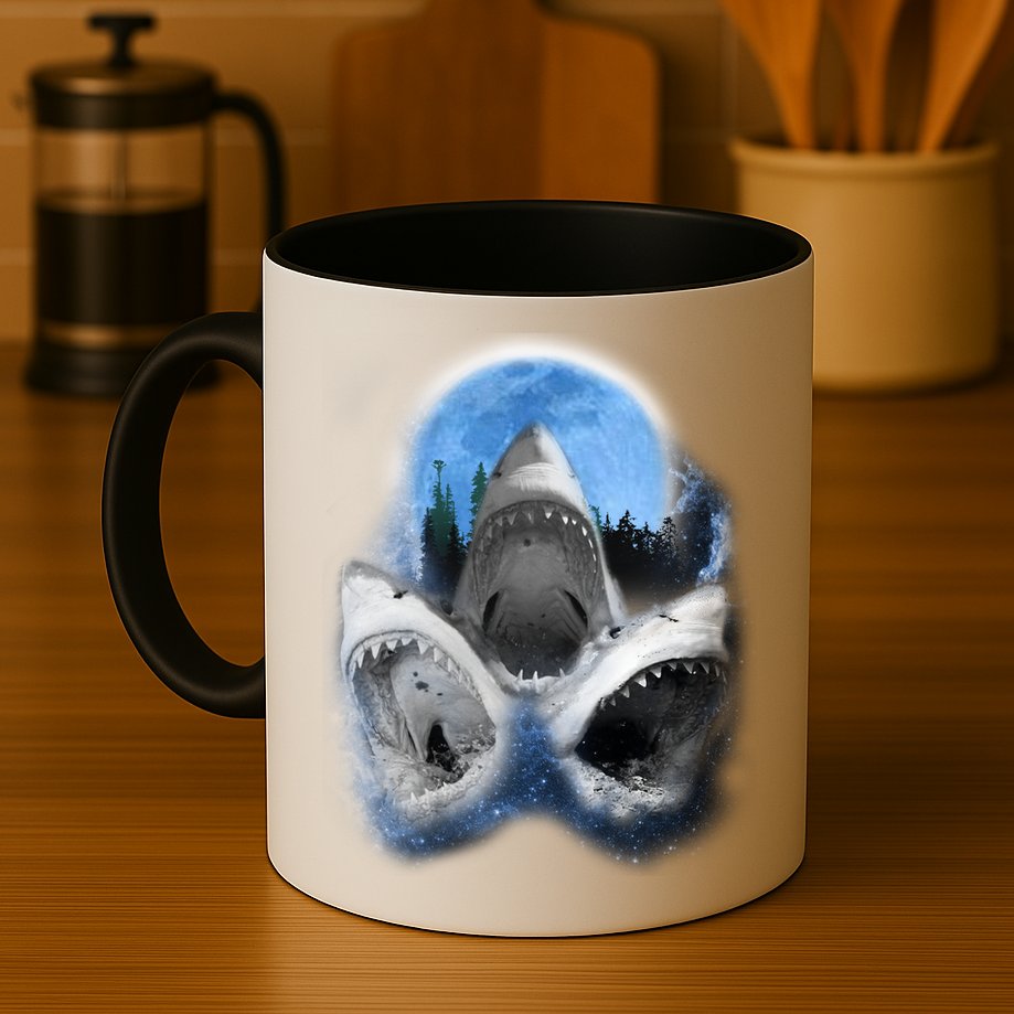 Space Sharks Universe Trio Mug