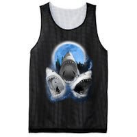 Space Sharks Universe Trio Mesh Reversible Basketball Jersey Tank
