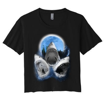 Space Sharks Universe Trio Crop Top