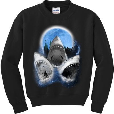 Space Sharks Universe Trio Kids Sweatshirt