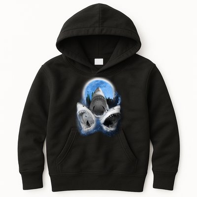 Space Sharks Universe Trio Kids Hoodie