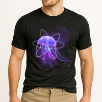 Space Trippy  Jellyfish Cooling Performance Crew T-Shirt