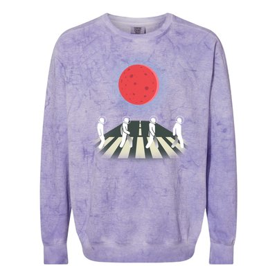 Space Walk Colorblast Crewneck Sweatshirt