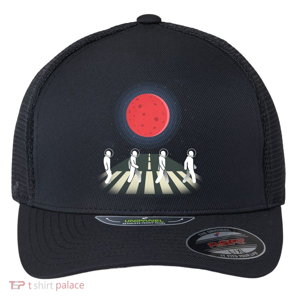 Space Walk Flexfit Unipanel Trucker Cap