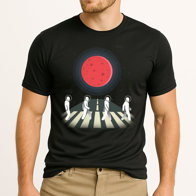 Space Walk Cooling Performance Crew T-Shirt
