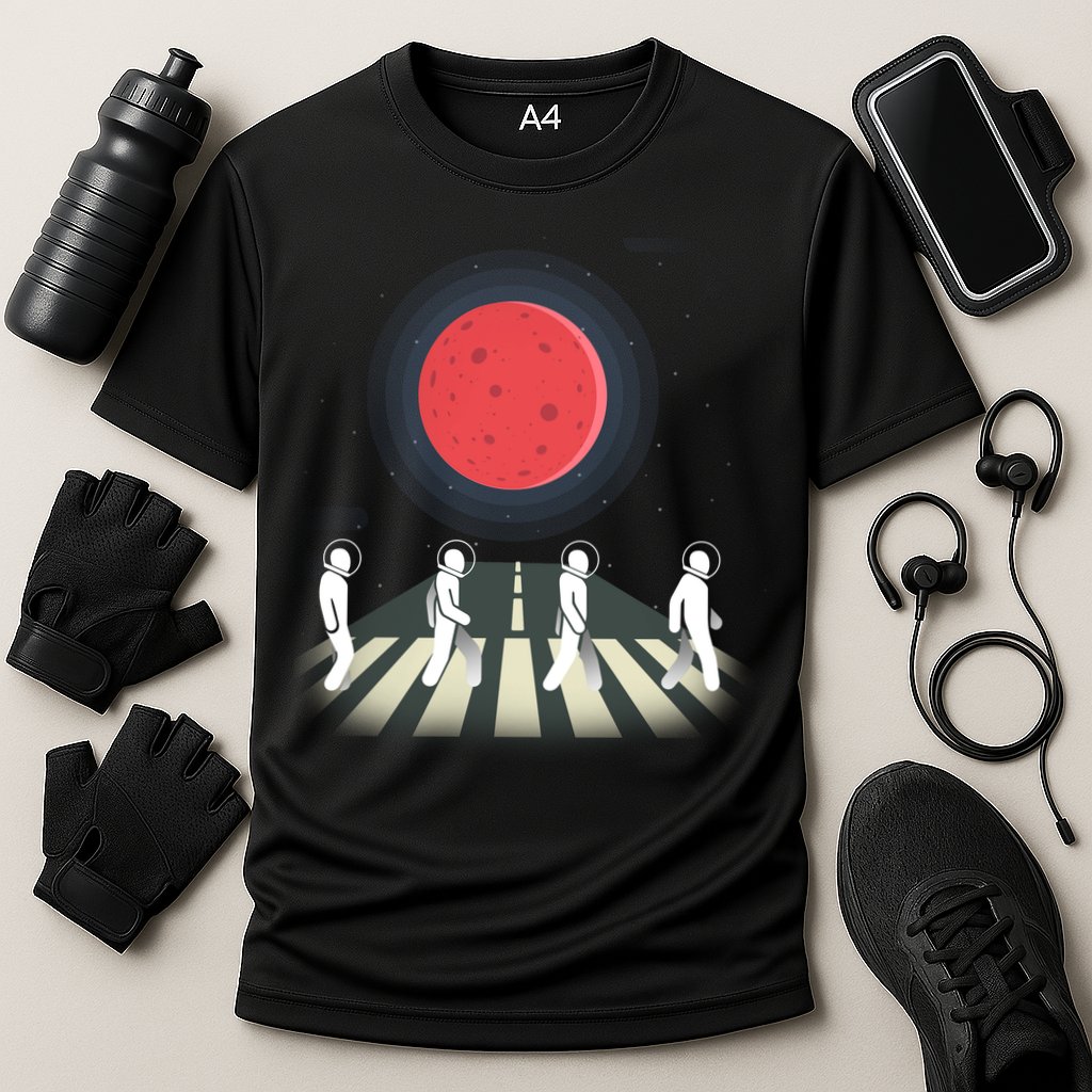 Space Walk Cooling Performance Crew T-Shirt