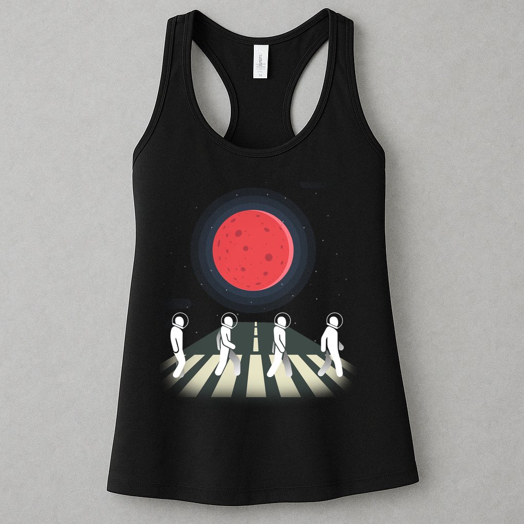 Space Walk Womens Tank Top