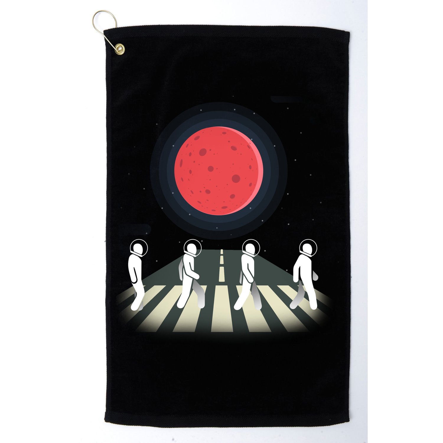 Space Walk Golf Towel