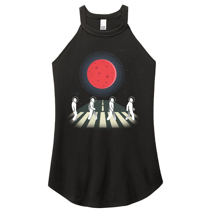 Space Walk Women's Perfect Tri Rocker Tank