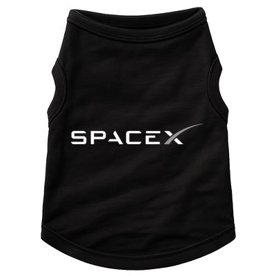 Space X Logo Doggie Tank