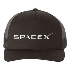 Space X Logo Yupoong Adult 5-Panel Trucker Hat