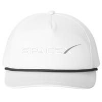 Space X Logo Snapback Five-Panel Rope Hat