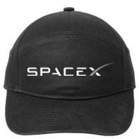 Space X Logo 7-Panel Snapback Hat