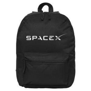 Space X Logo 16 in Basic Backpack