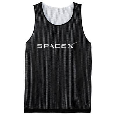 Space X Logo Mesh Reversible Basketball Jersey Tank