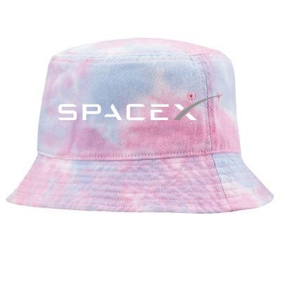 Space X Logo Tie-Dyed Bucket Hat