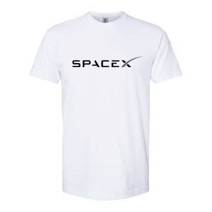 Space X Logo Softstyle CVC T-Shirt