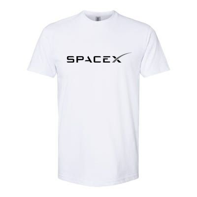 Space X Logo Softstyle® CVC T-Shirt